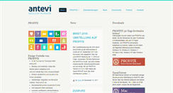 Desktop Screenshot of antevi.ch